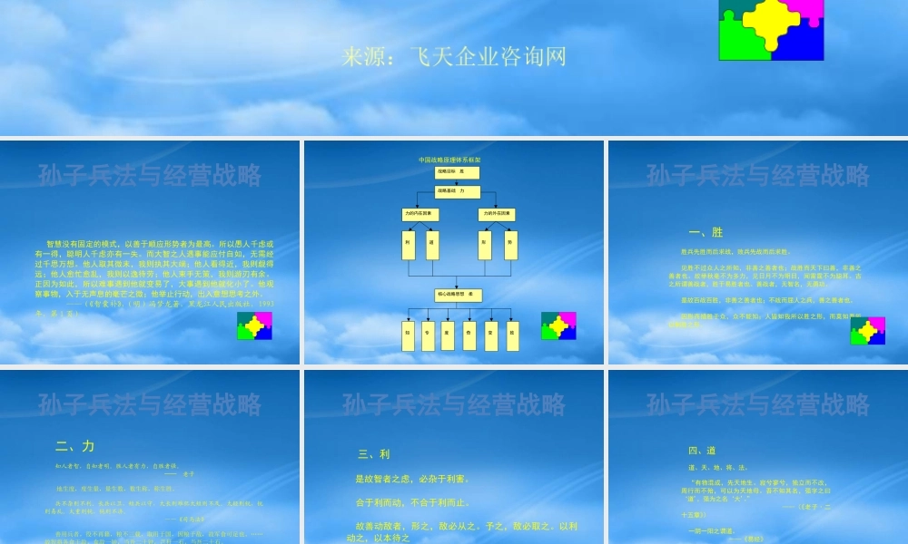 孙子兵法与经营战略