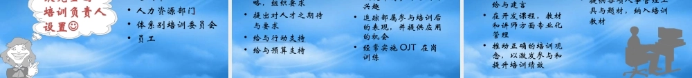 培训年度规划和培训体系建立(张晓彤)