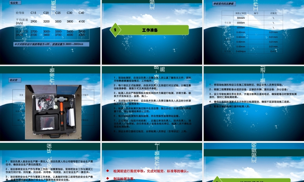 基桩检测项目成果汇报
