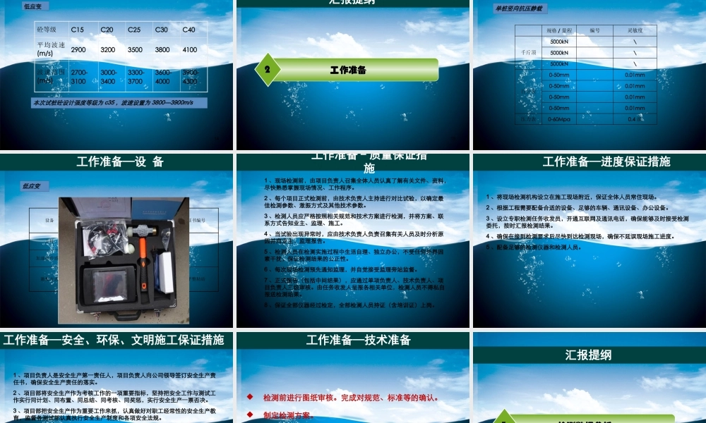 基桩检测项目汇报