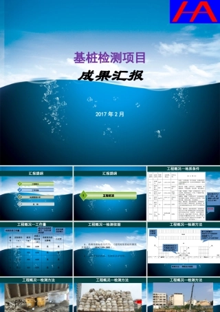 基桩检测项目汇报
