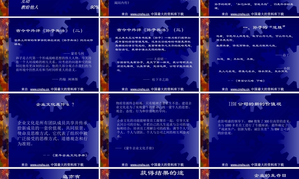 孙子兵法与企业经营谋略(ppt 112)