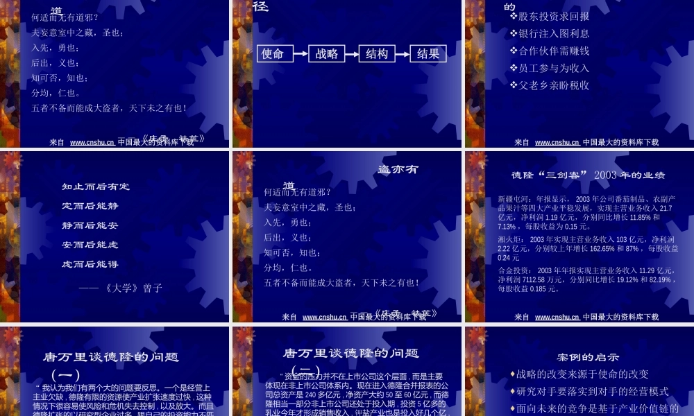 孙子兵法与企业经营谋略(ppt 112)