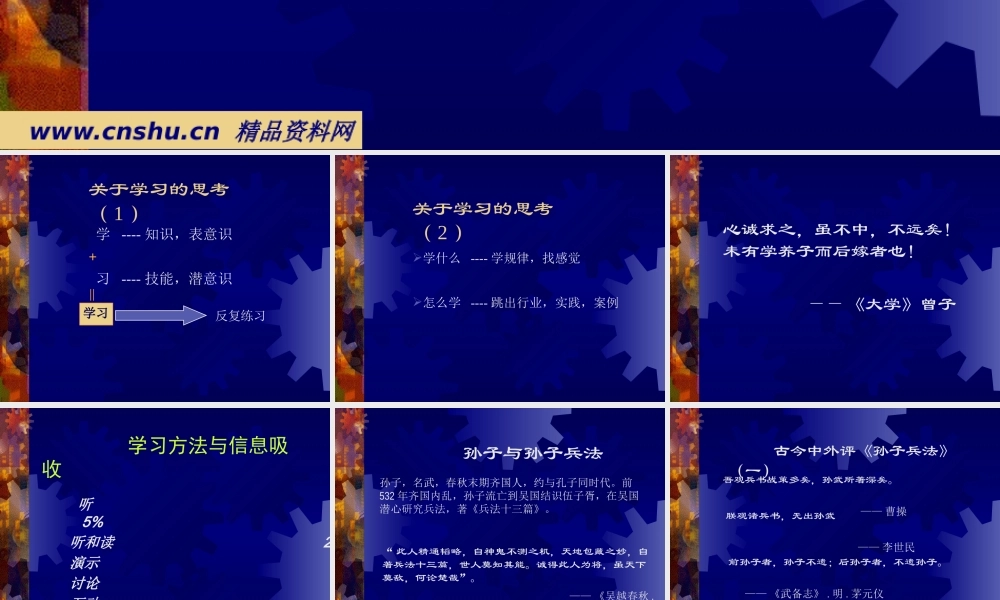 孙子兵法与企业经营谋略