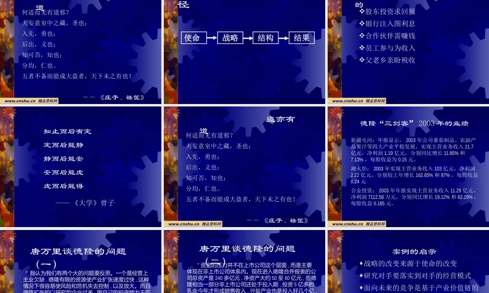 孙子兵法与企业经营谋略