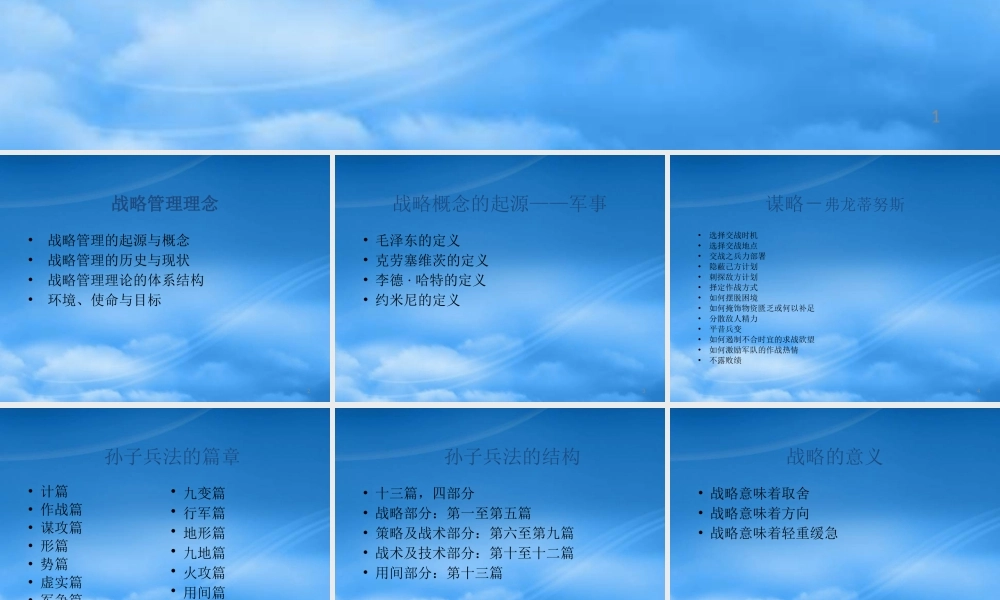 孙子兵法与企业战略(ppt53)