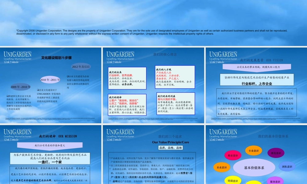 基业长青-如何建立公司愿景使命价值观