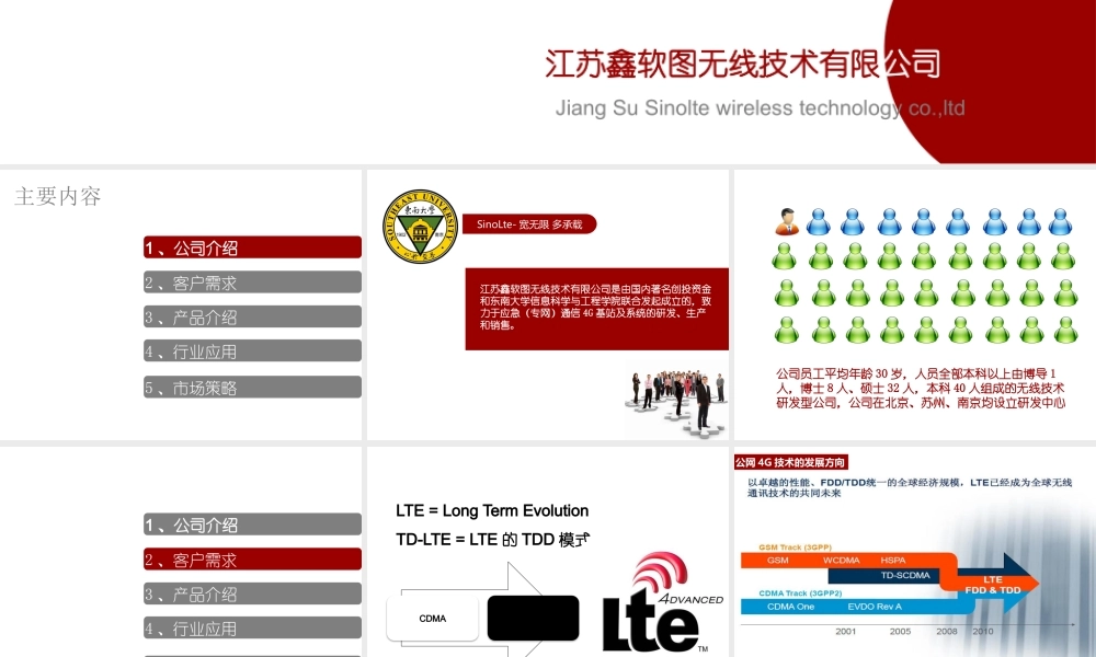 基于4G技术的宽带无线产品解决方案