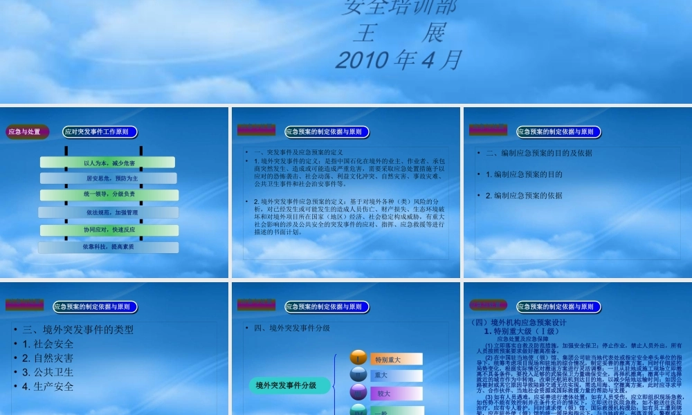 境外公共安全应急预案