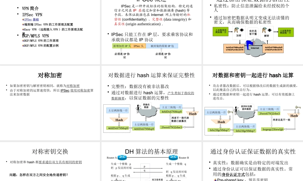 基于CISCO路由器的IPSEC_VPN和BGPMPLS_VPN