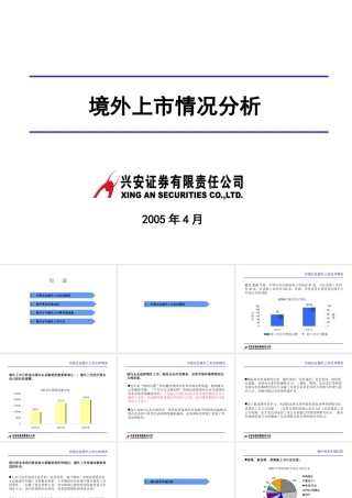 境外上市情况分析