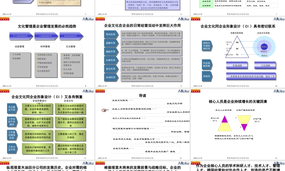 塔里木企业文化-最终版
