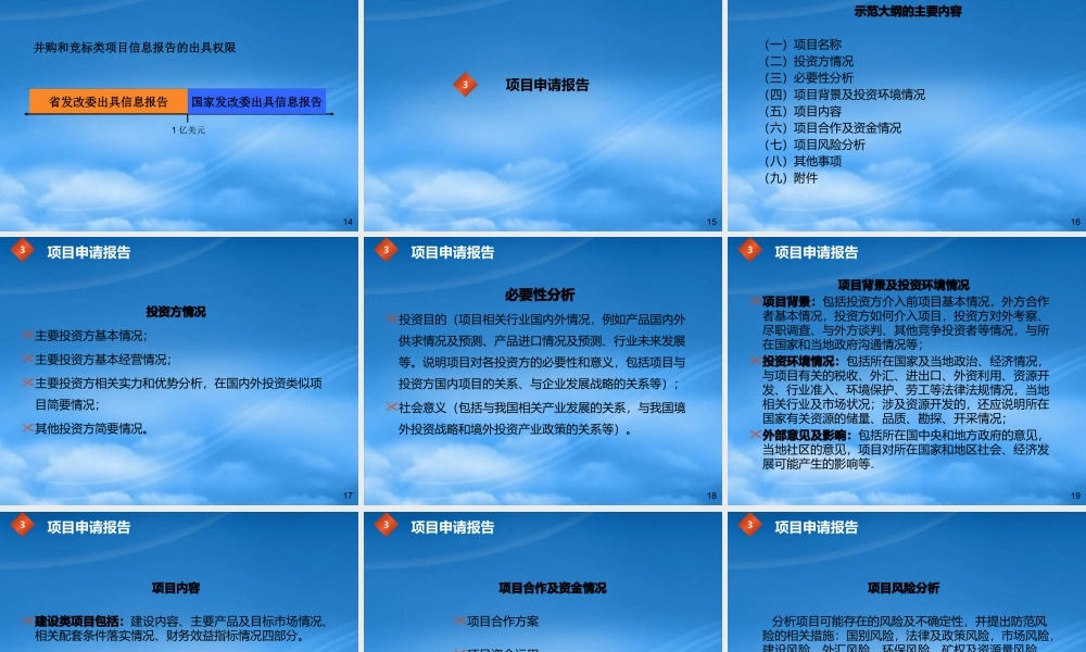 境外投资项目管理