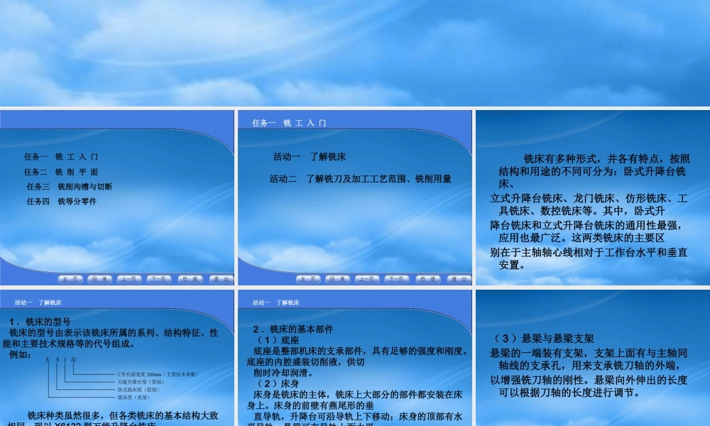 太仓中专项目四-铣工实训