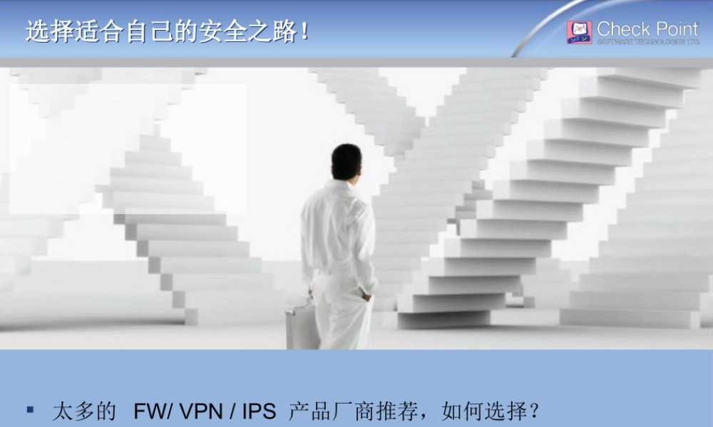 太多的FWVPNIPS产品厂商推荐，如何选择？