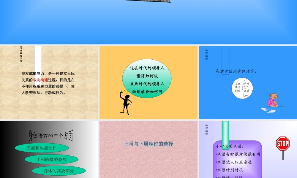 培养非权威影响力的特训