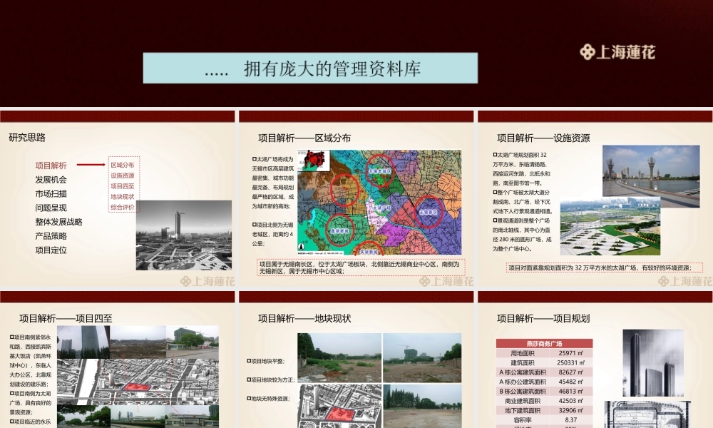 太湖广场项目管理解析