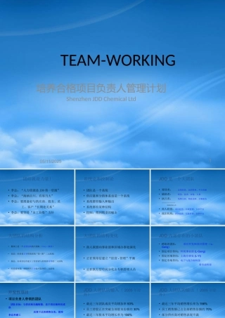 培养合格项目负责人管理计划