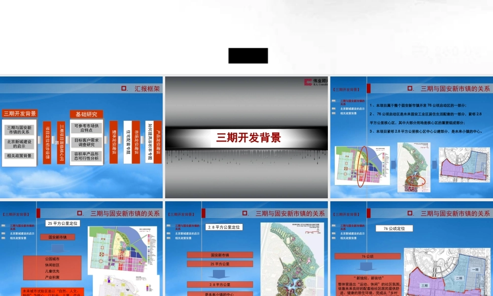 孔雀城三期项目市场定位与产品定位报告