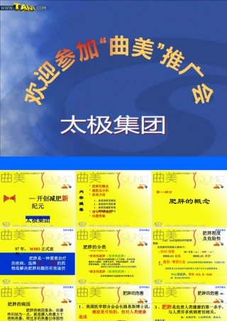 太极集团--曲美推广会(PPT 58)