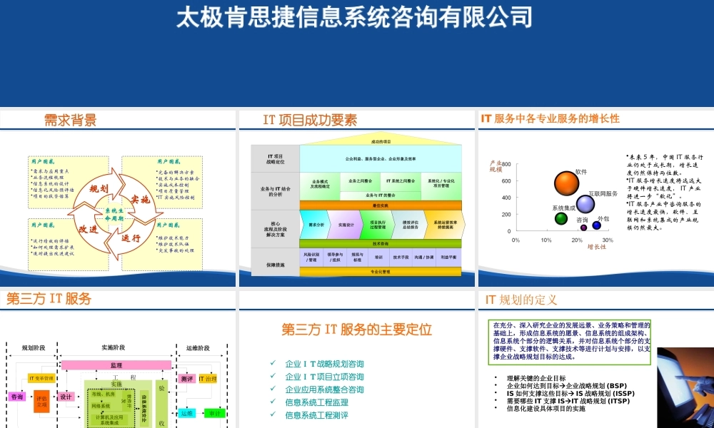 太极肯思捷信息系统咨询有限公司
