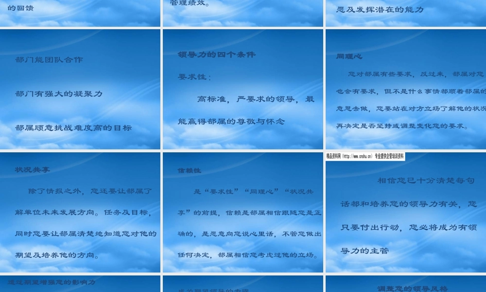 培养您的领导能力(3)