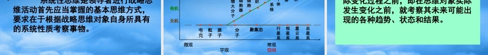 培养战略思维提高统筹兼顾的能力