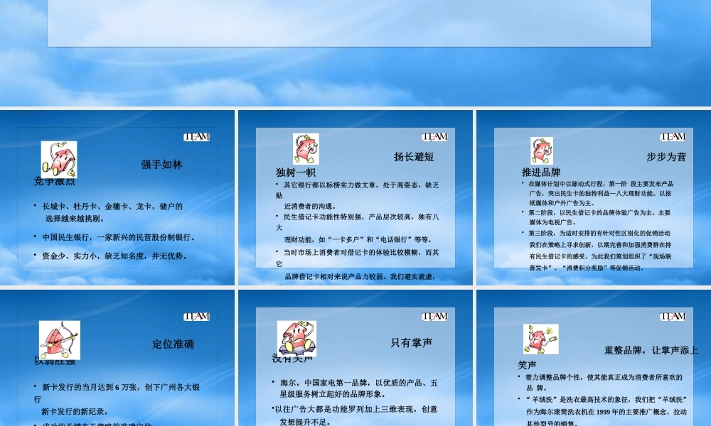 培养中国强势品牌(1)