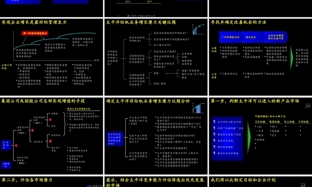 太平洋电机集团诊断启动会文件