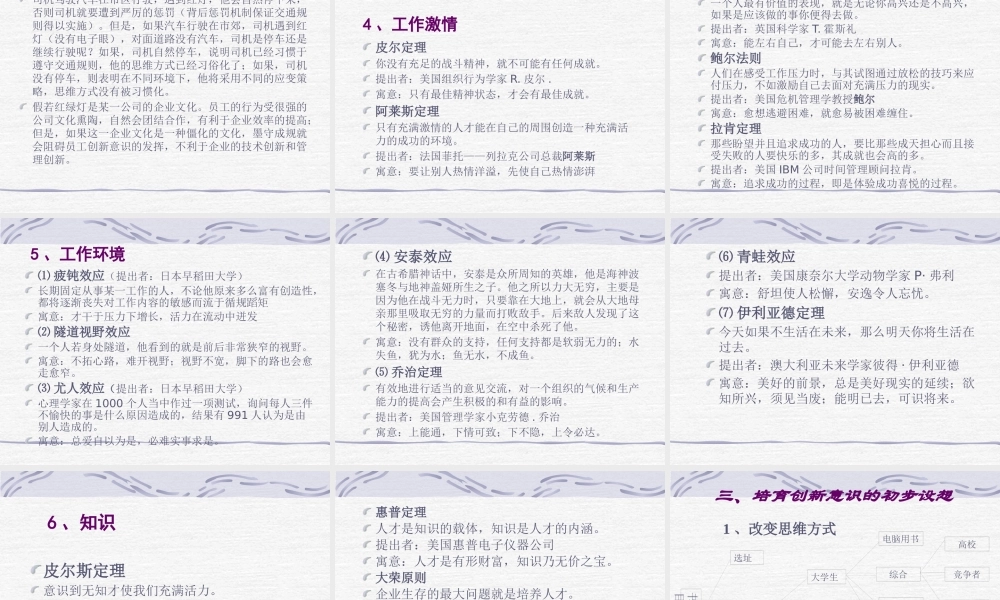 培育创新意识课件