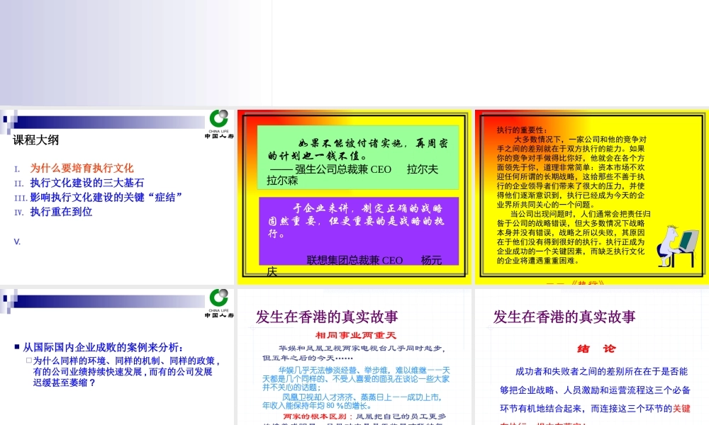 培育执行文化,打造核心能力(胡旭升)