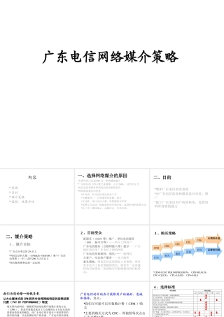 媒介策划_网络媒介计划(PPT18)