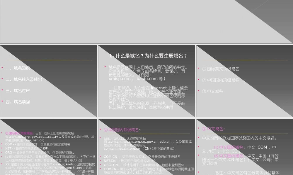 域名产品介绍如何设置二级域名