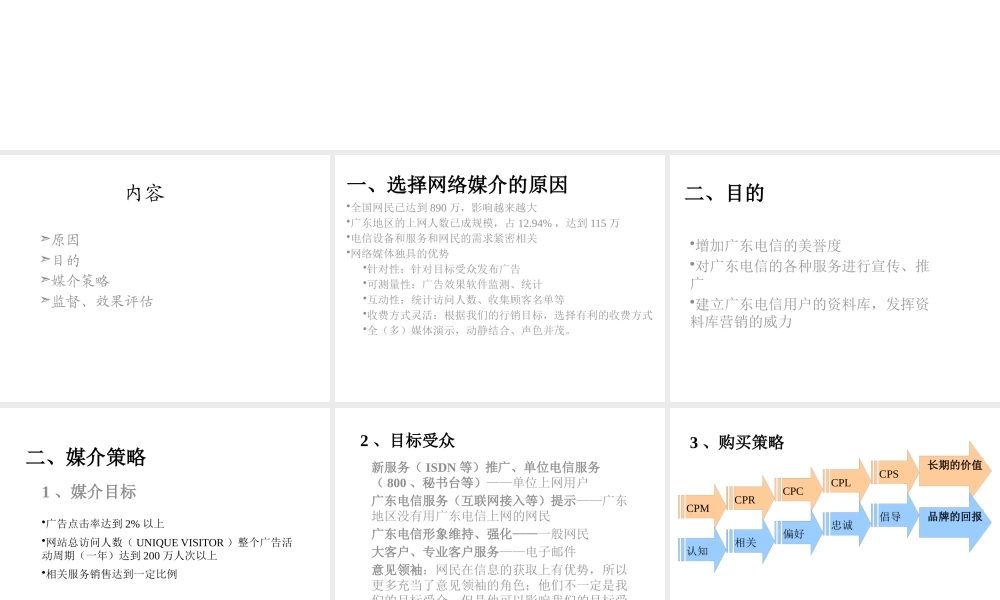 媒介策划_网络媒介计划1(1)