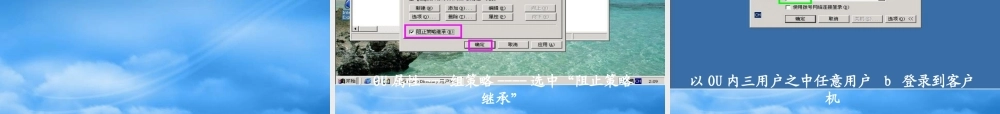 域组策略的实施