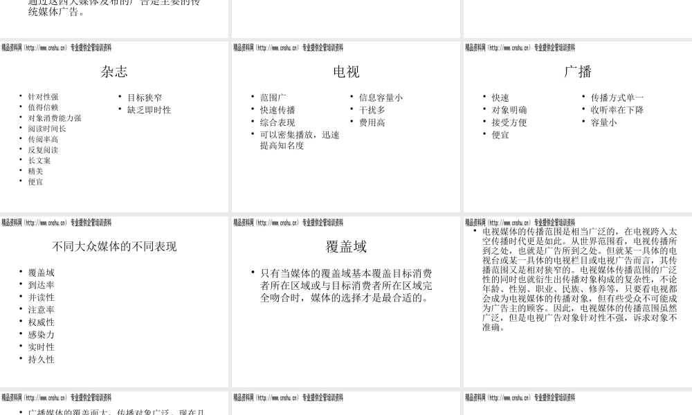 媒介策划过程分析报告
