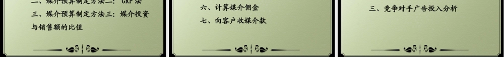 媒介策划基础(1)