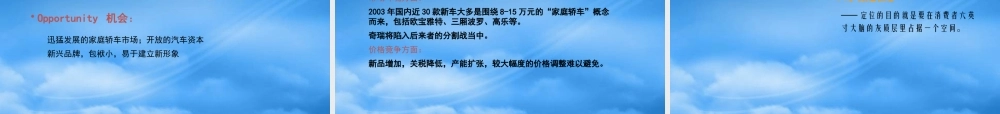 奇瑞轿车品牌建构-145P