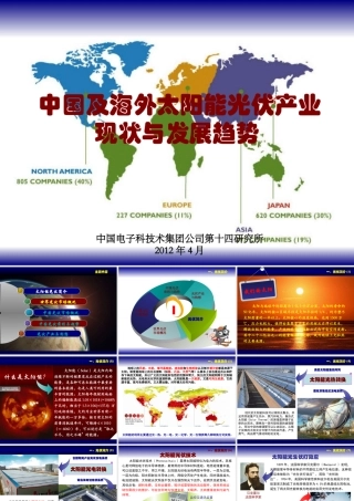 太阳能光伏产业现状与发展趋势概述