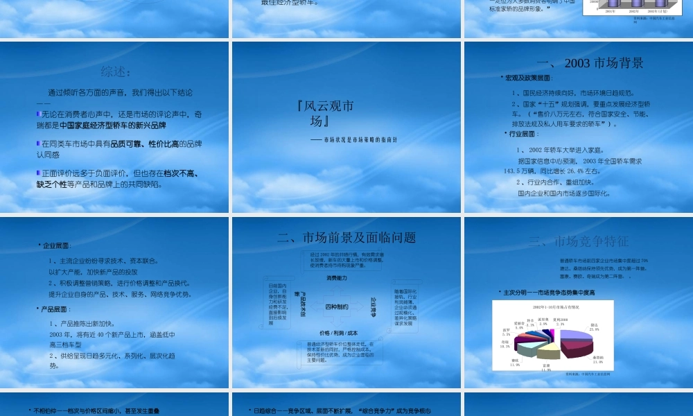 奇瑞品牌提升策略研讨