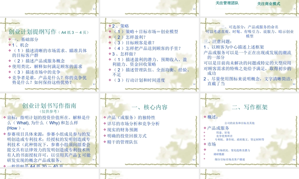 太阳能光伏发电装置的开发与推广商业计划书