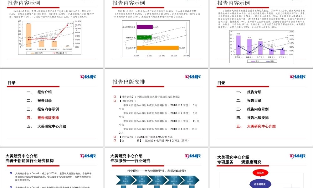太阳能热水器行业成长力监测报告(XXXX年1季度)