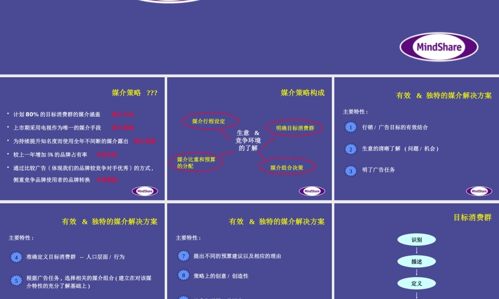 媒介策略发展概述