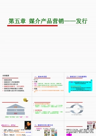 媒介产品营销讲义