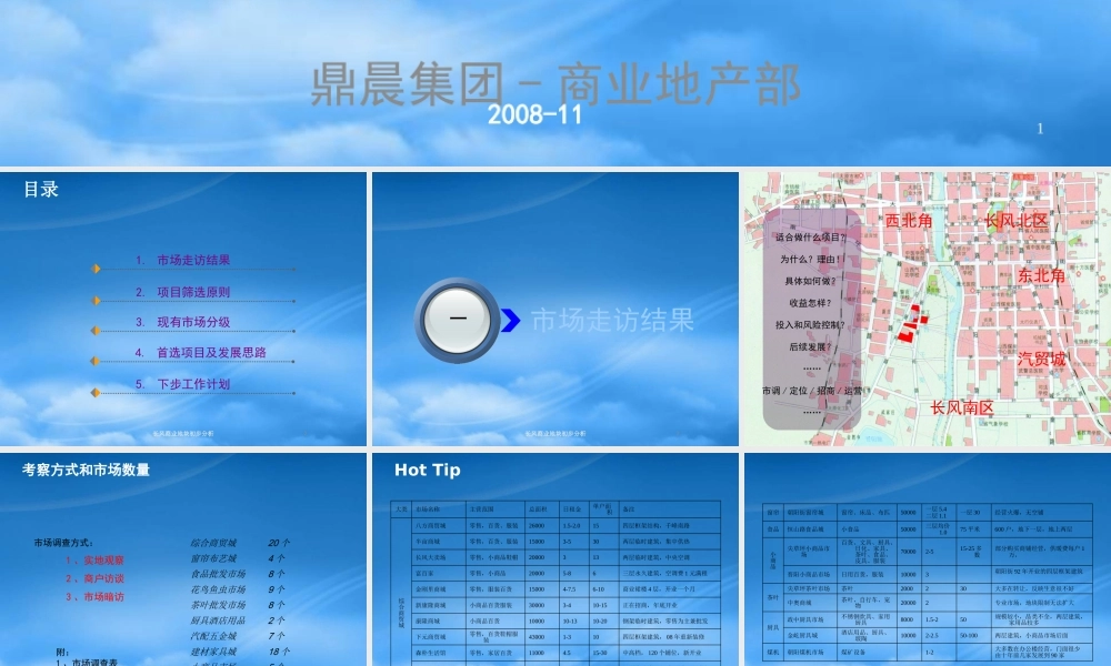 太原市-鼎晨长风片区商业地块项目初步建议