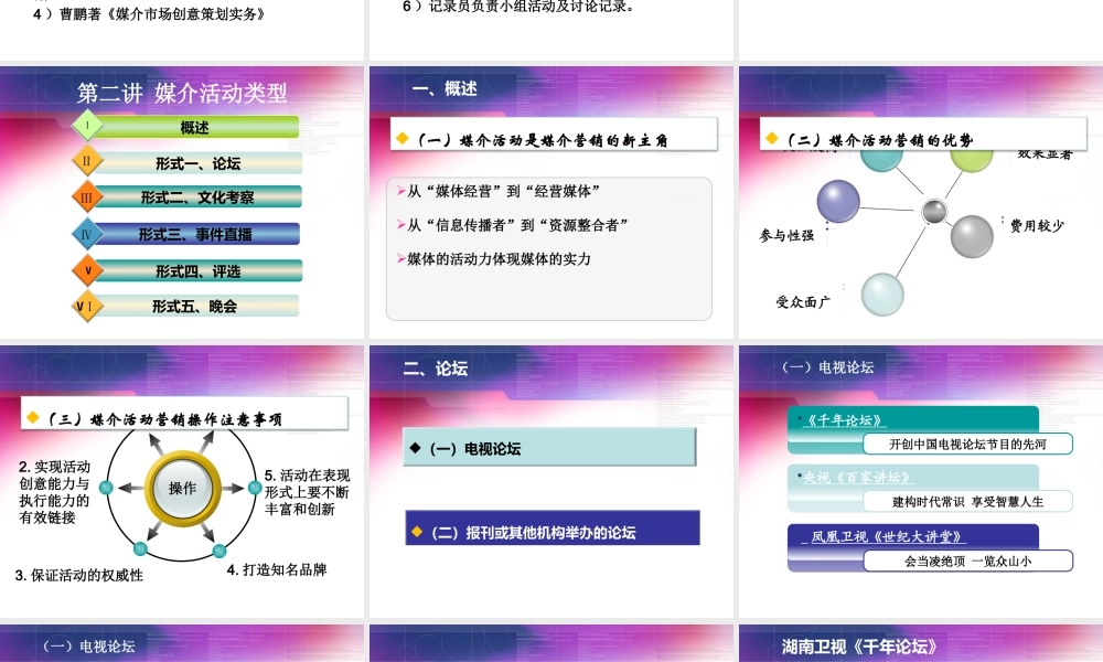 媒介活动策划-课件