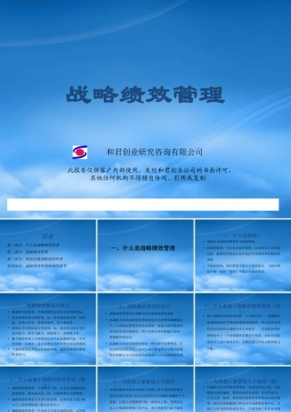 奇正实业（集团）有限公司战略绩效管理