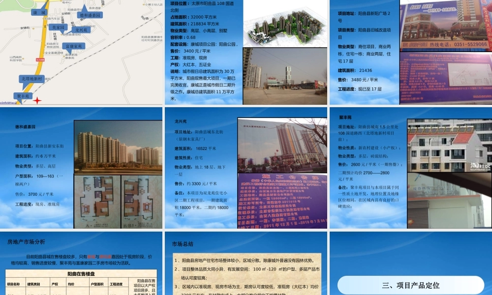太原市阳曲县北塔地新农村项目报告(修改定版)