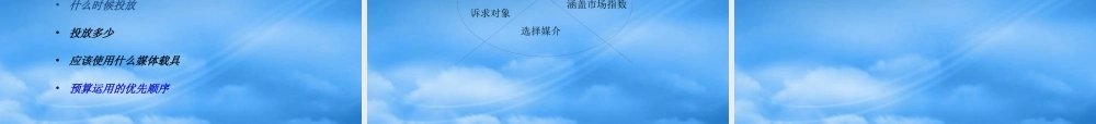 媒介计划及部门间合作流程