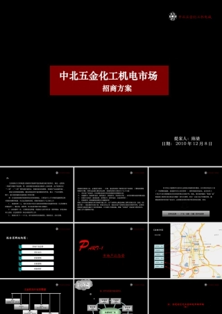 太原中北五金化工机电市场招商方案